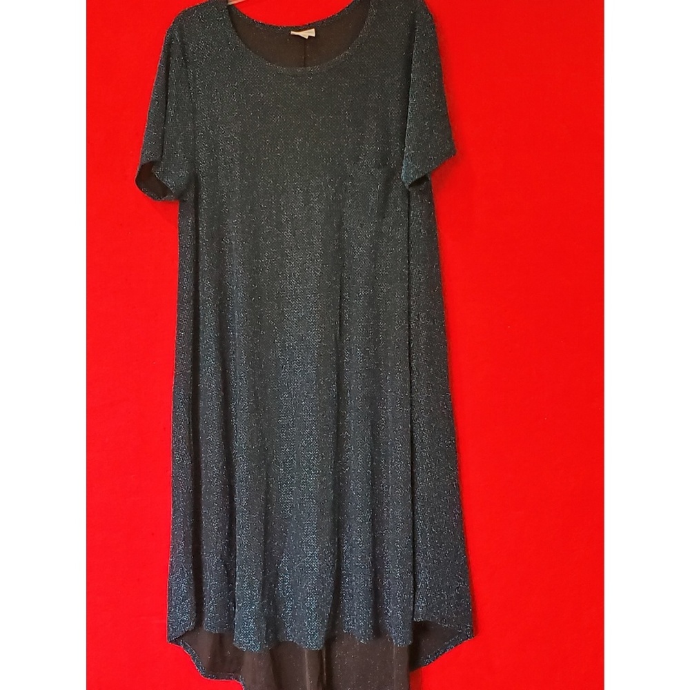 LuLaroe Blue Sparkle Carly